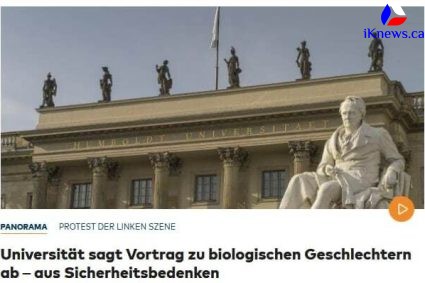 Лекцию ученого-биолога отменили в Берлине из-за протестов ЛГБТ-экстремистов